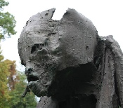 Zombie - bronze - h 200 cm, l 60 cm, pr 60cm - 1981