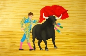 Matador - acrylique sur toile - 67 x 103 cm